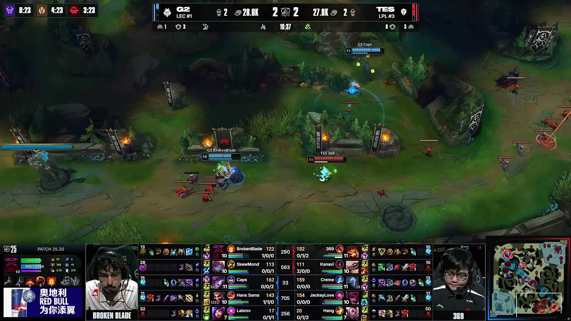 巴萨电子竞技， Karmine Corp Blue ，和 Gentle Mates 晋级EMEA大师赛2025夏季季后赛